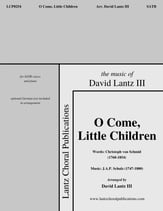 O Come, Little Children SATB choral sheet music cover